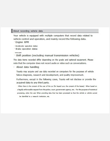 toyota regius ace 2013-2014 owners manual in english